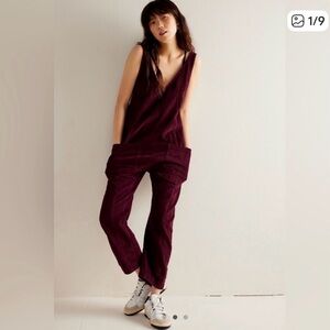 Free People Cotduroy Onesie Jumper